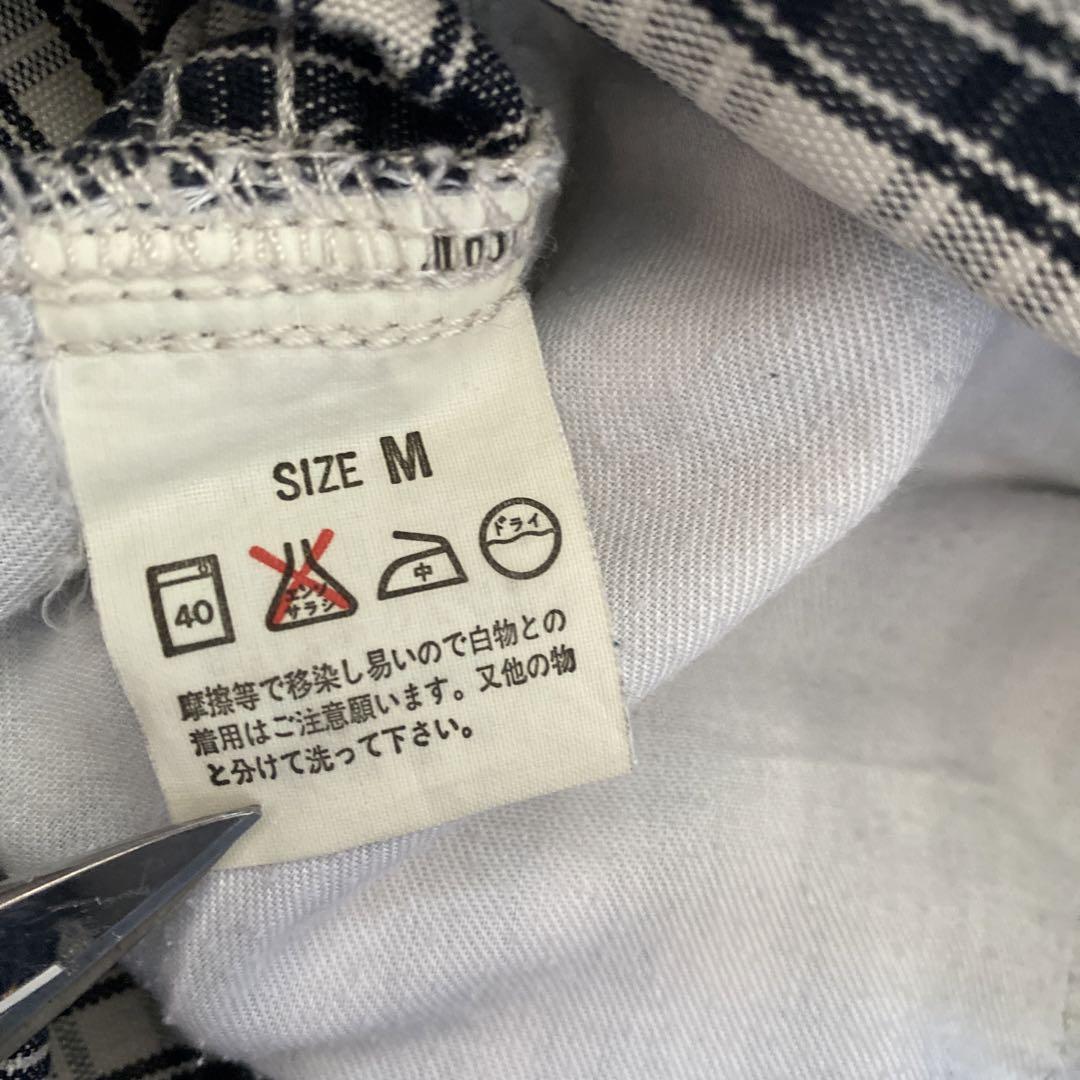 シルバータブ　baggyチェックハーフパンツ