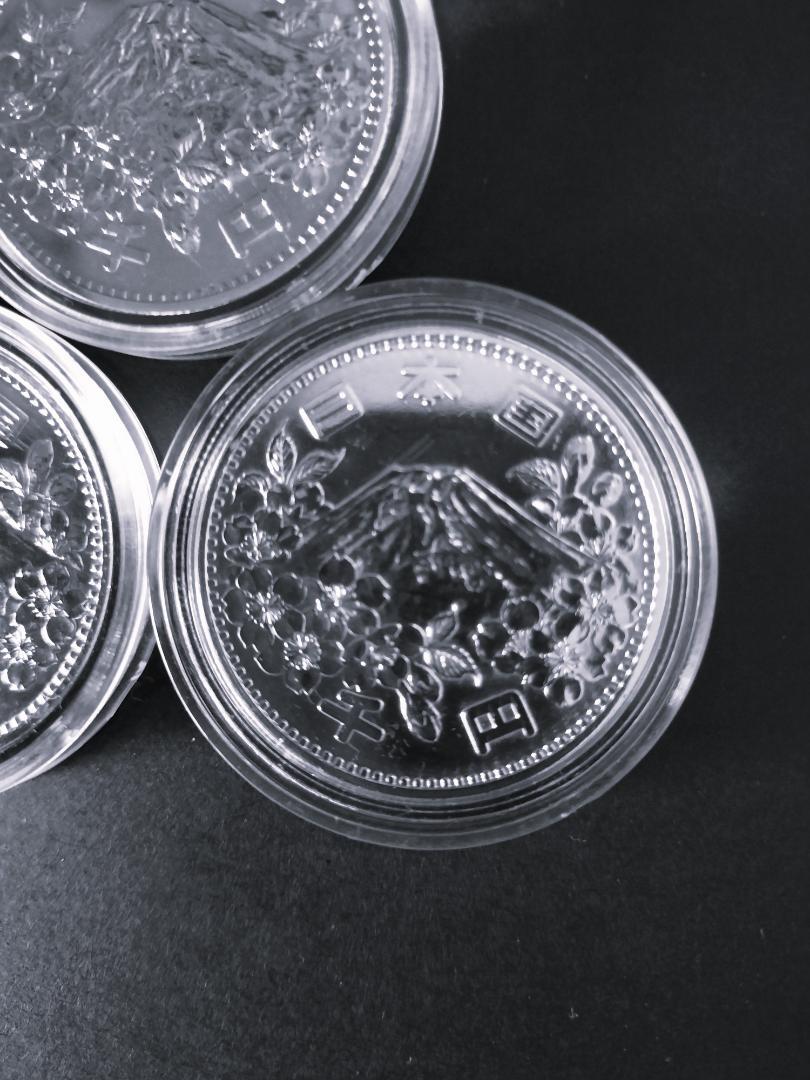 1964年東京オリンピック 1000円銀貨 プルーフ硬貨 ３枚 美品