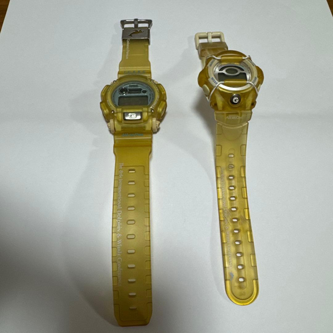 G-SHOCK DW-9000K、BG-400K 2本セット　イルカクジラ