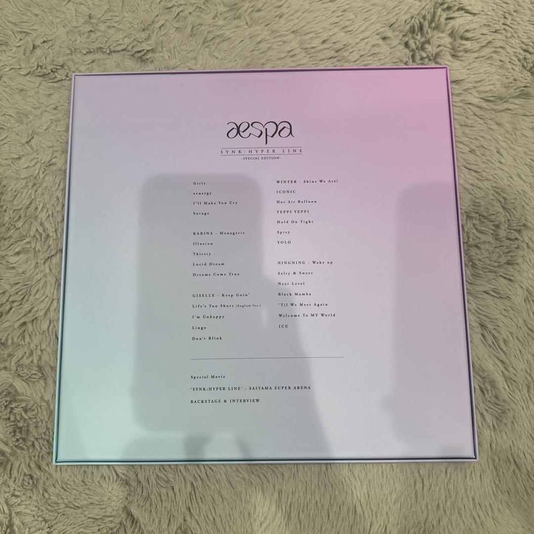 【極美品】aespa LIVE 2023 SYNK HYPER LINE DVD