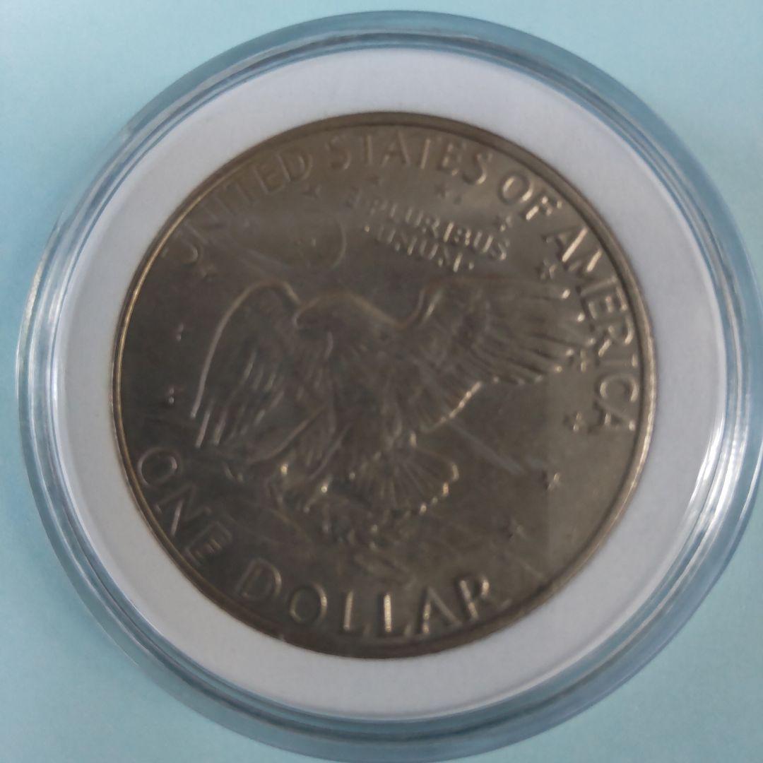 アメリカ 1972-S アイゼンハワー大統領 1ドル 銀貨 PCGS