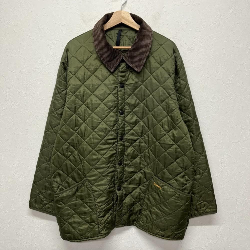 Barbour バブアー キルティングジャケット カーキ XXL