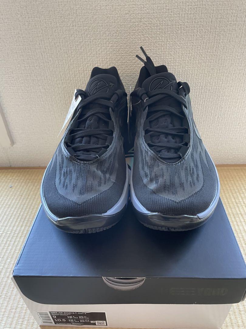 NIKE air zoom G.T. cut 2 BLACK/NOIR 27cm NIKE air zoom G.T. cut 2 BLACK/NOIR 27cm