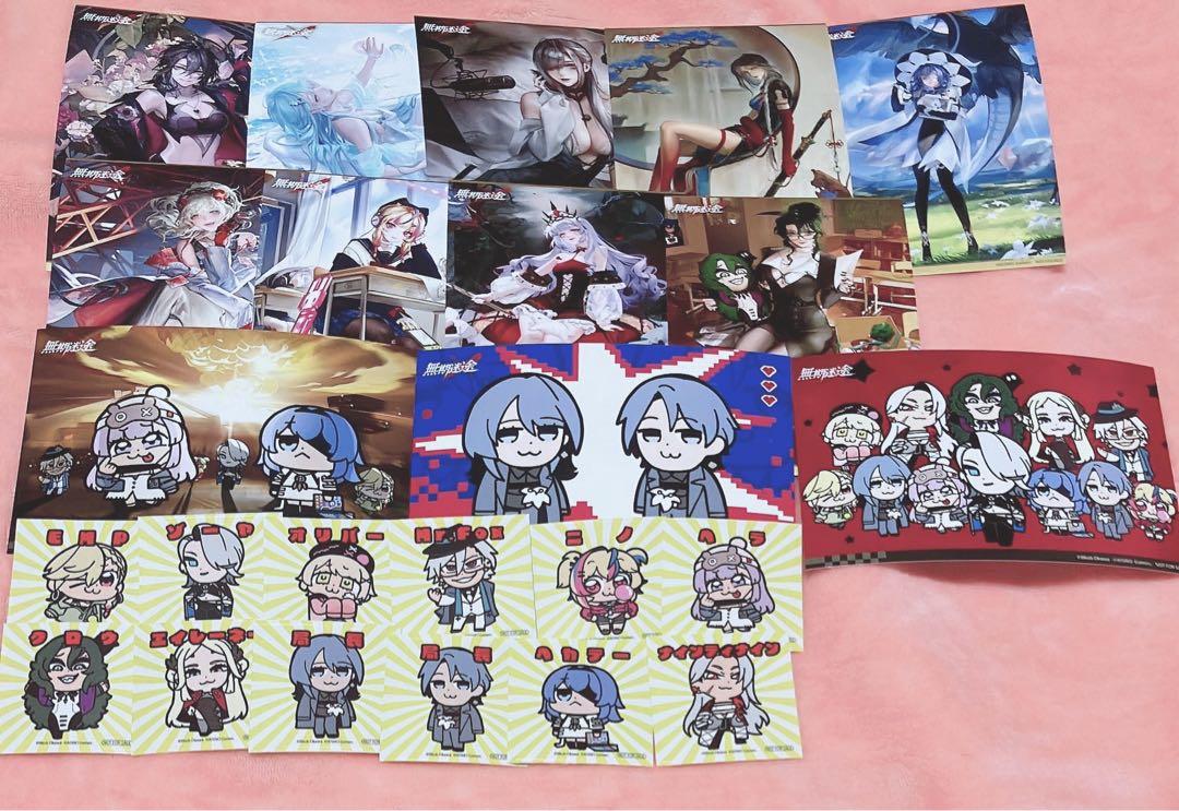 無期迷途 アクスタ アクリルスタンド 缶バッジ 特典 カード ポストカード