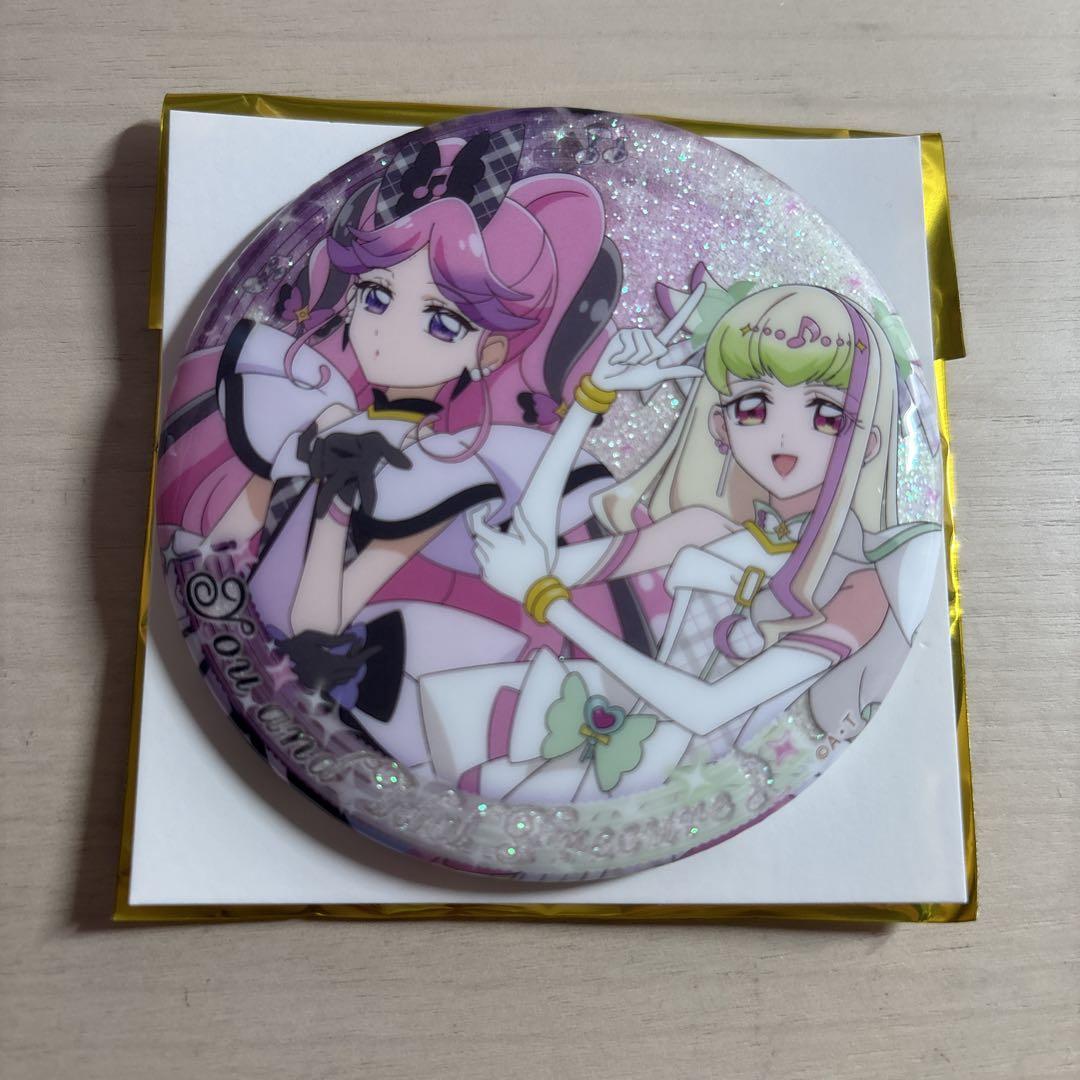キミプリ展 キミとアイドルプリキュア展 キッス ズキューン 缶バッジ キミとアイドルプリキュア展 キミプリ展 缶バッジ ズキューン