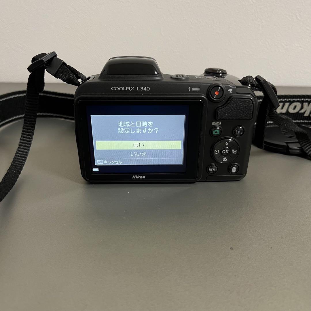 【美品！】Nikon COOLPIX L340 デジタルカメラ 電池式