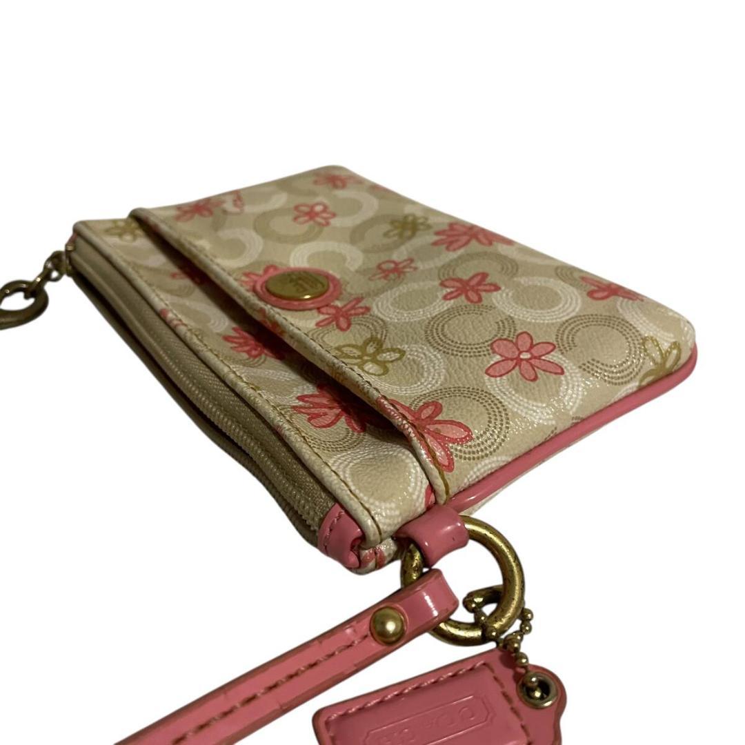 ◇人気モデル◇ COACH コーチ ロゴ金具 PVC レザー アクセサリー