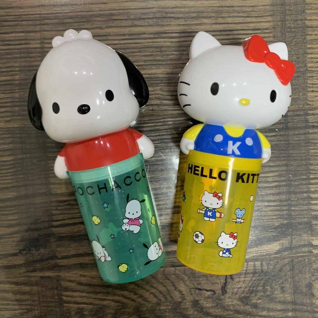 【匿名発送】ハッピーセット サンリオ キティ ポチャッコおしぼりケース