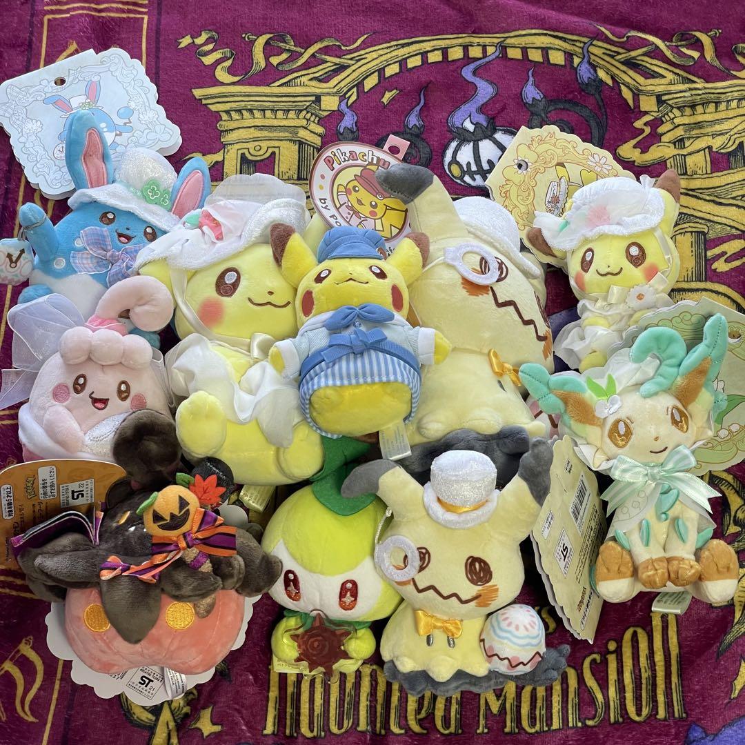 ポケモン　ぬいぐるみ　マスコット　まとめ売り　POKEMON ポケモン ぬいぐるみ マスコット 10点 まとめ売り - メルカリ