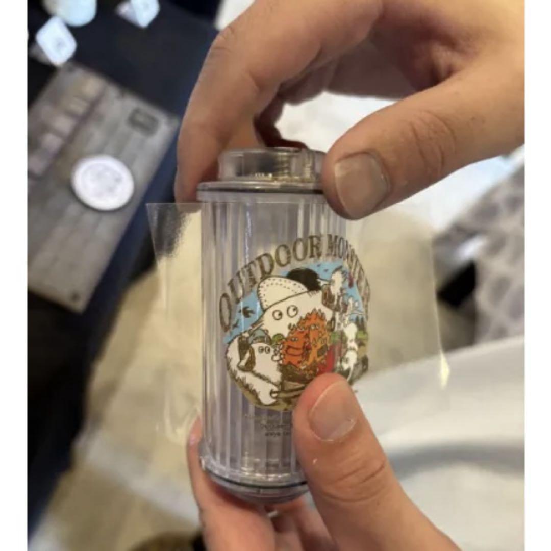 合同POPUP記念デザイン アウトドアモンスター ステッカー スケルトンセット