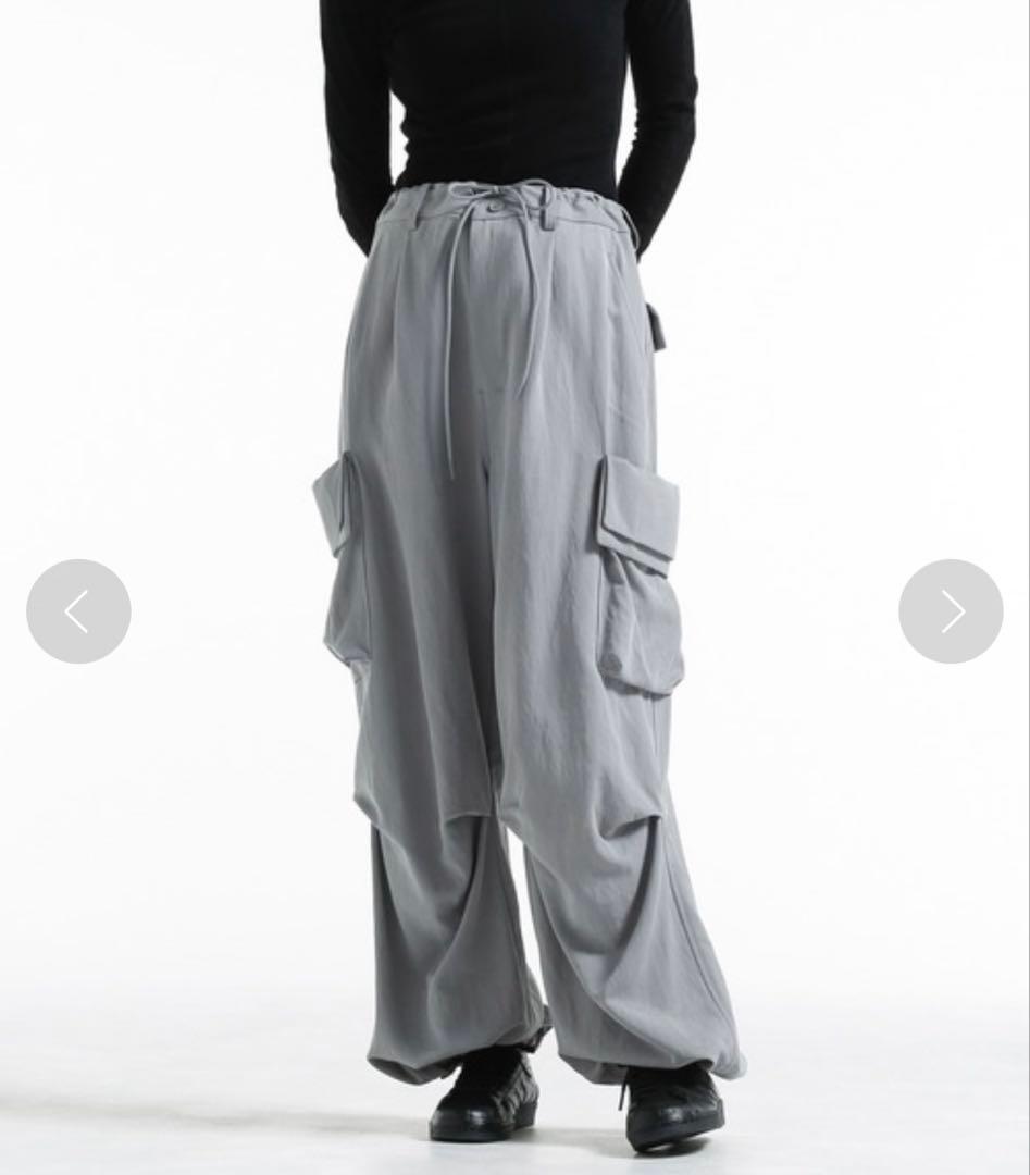 Y-3 ワイスリー ウォッシュドツイルパンツ | カーゴパンツ SS・Y-3