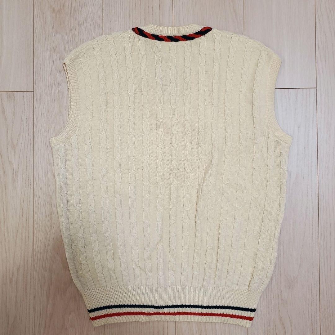 オールドグッチ　ニットベスト　シェリーライン　ヴィンテージ　GUCCI　セーター オールドグッチ ニットベスト シェリーライン ヴィンテージ