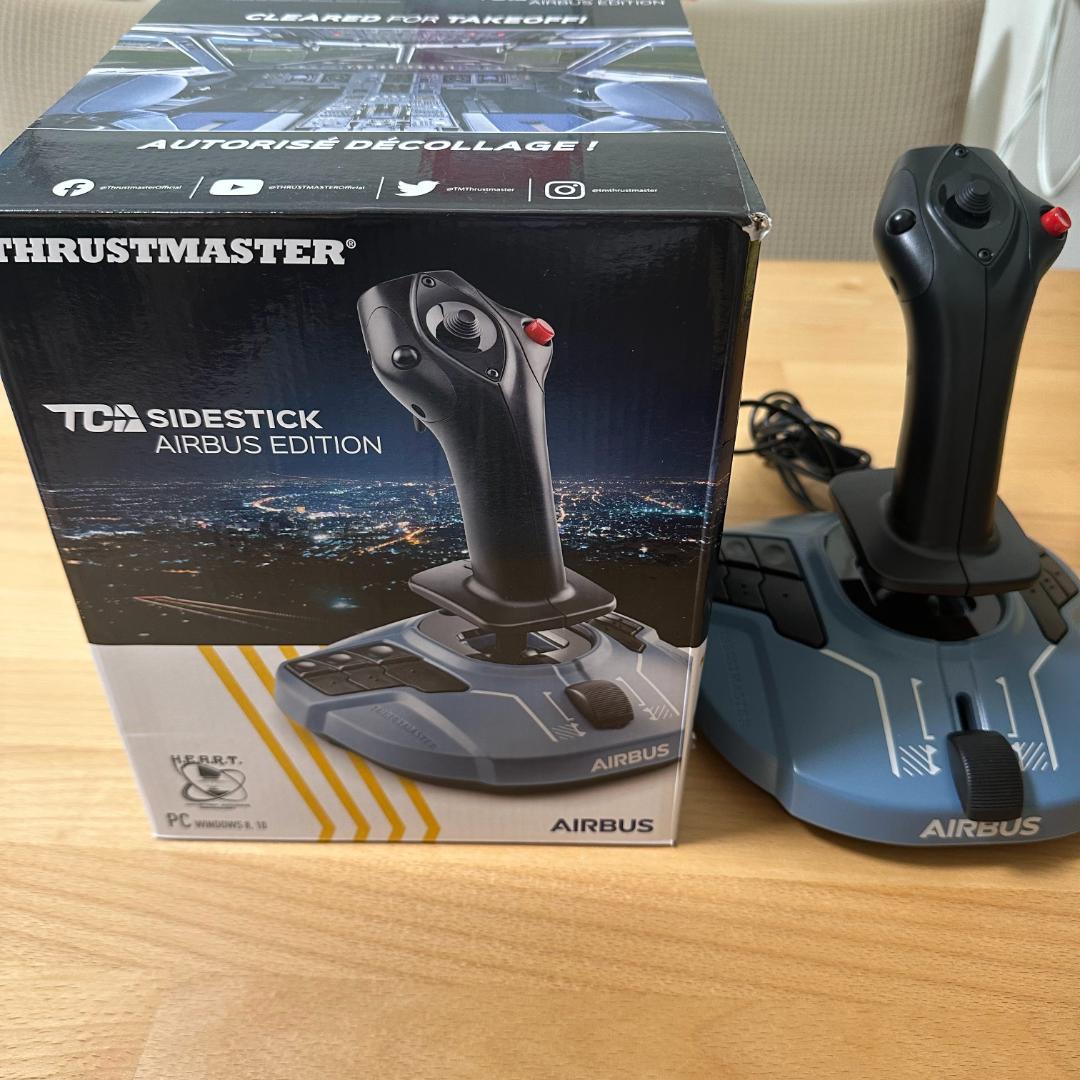 Thrustmaster TCA Sidestick Airbus PC用 美品 Thrustmaster TCA Sidestick Airbus PC用 美品
