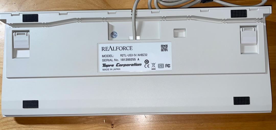たのでⓗ 美品 realforce R2TL-US3-IV leTyj-m38358960433 東プレ □みです
