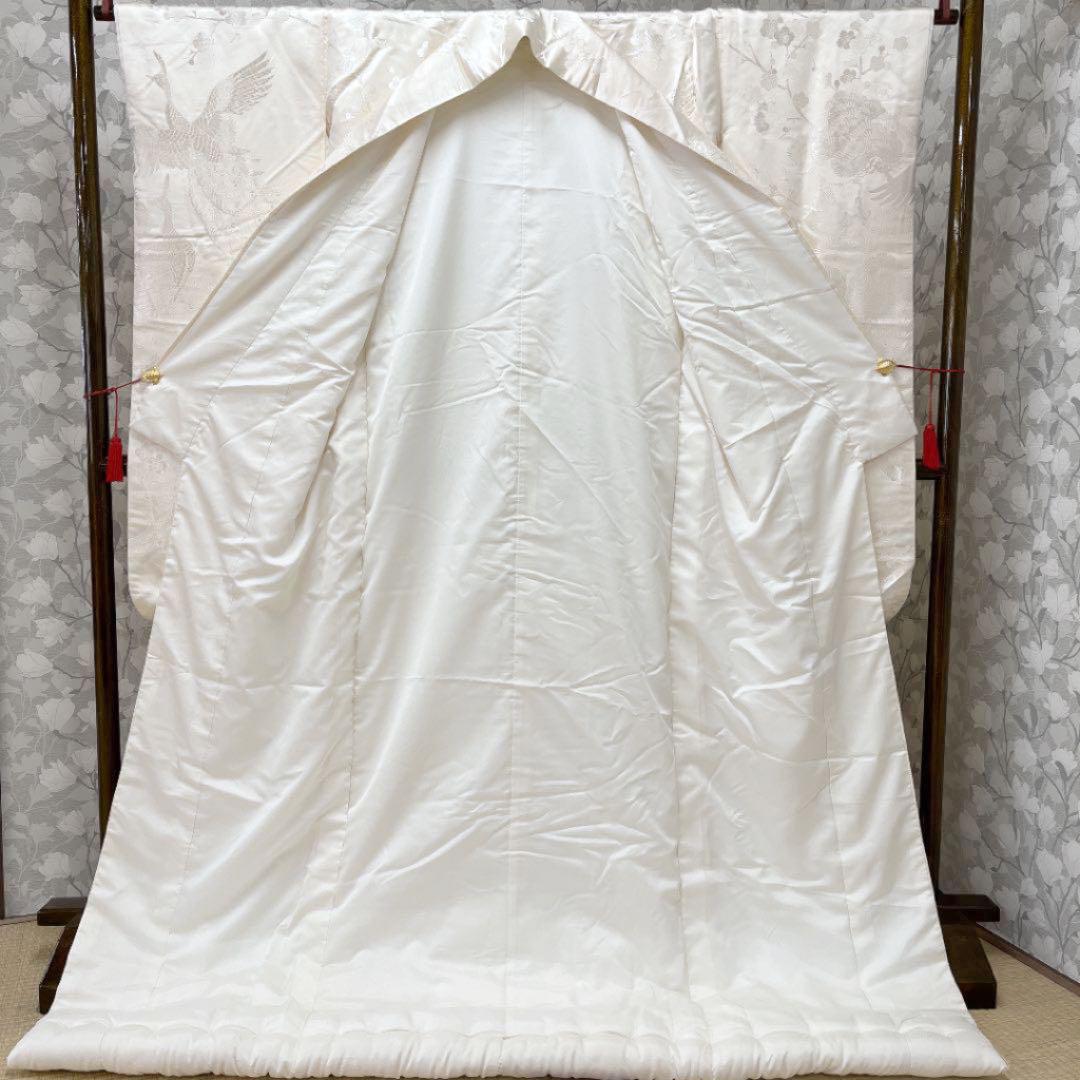 お得100%新品 正絹 白打掛 鳳凰梅松模様 花嫁衣裳 SVaRX-m38359061241 正規激安