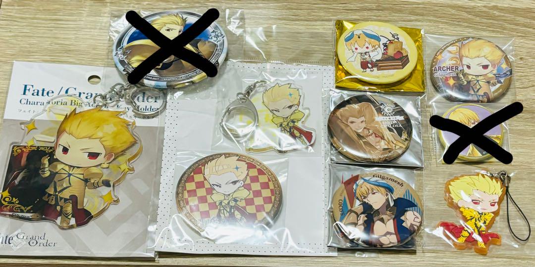 FGO ギルガメッシュ 缶バッジ　アクキー　バビロニア