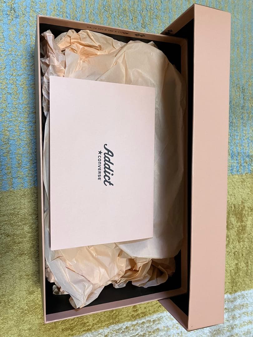 コンバースアディクト　レザー　ホワイト　US8.5