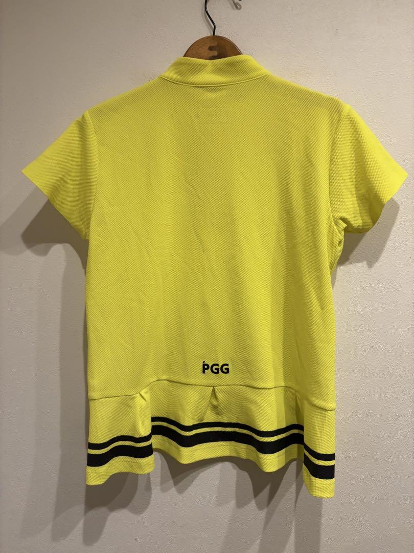 PGG PEARLY GATES パーリーゲイツ ハーフジップ 半袖 Tシャツ