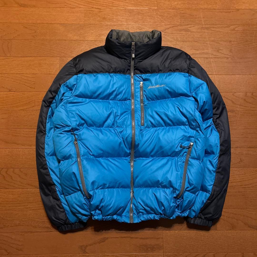 00s eddie bauer puff down jacket L サイズL Eddie Bauer