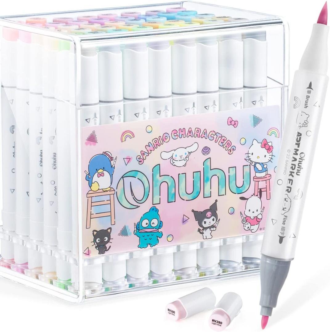 Ohuhu × サンリオキャラクターズ 限定コラボ 筆タイプ 48色 未使用