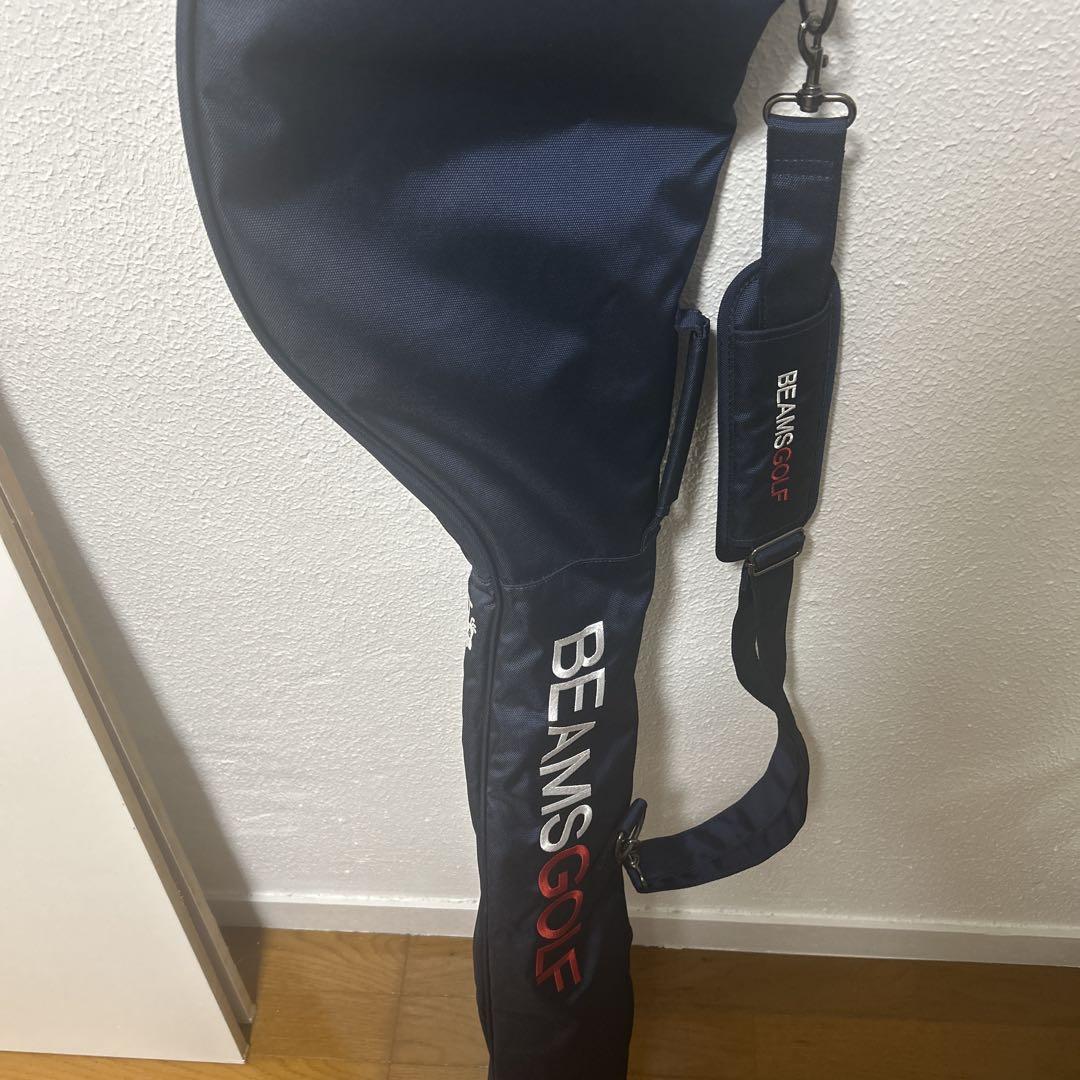 BEAMS GOLF ゴルフバッグ ネイビー