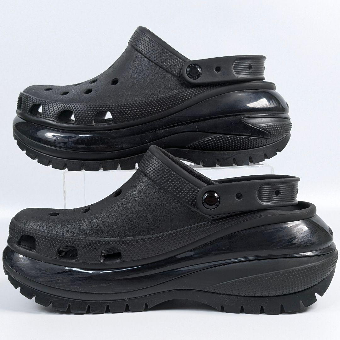 Crocs メガクラッシュ　27センチ　黒　クロックス 楽天市場】クロックス メガ クラッシュ クロッグ サンダル
