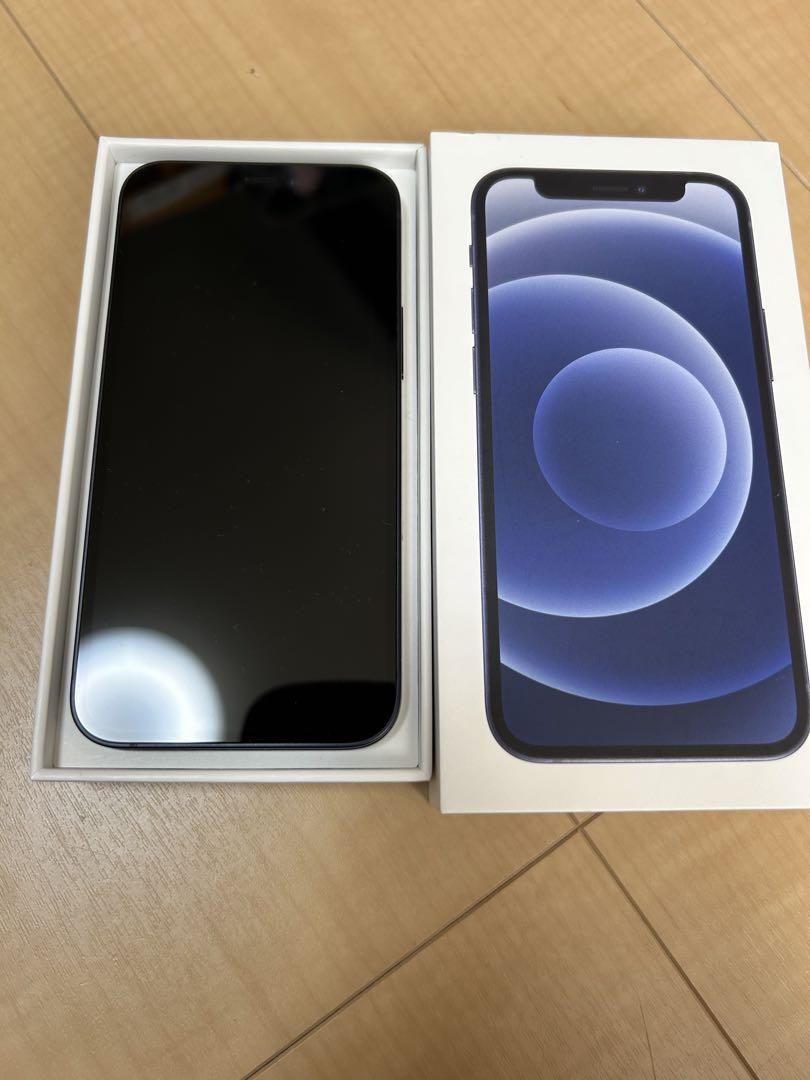Apple iPhone 12 mini ブラック 本体 箱付き　SIMフリー iPhone 12 mini 【中古】Apple 楽天モバイル 【SIMフリー】 64GB