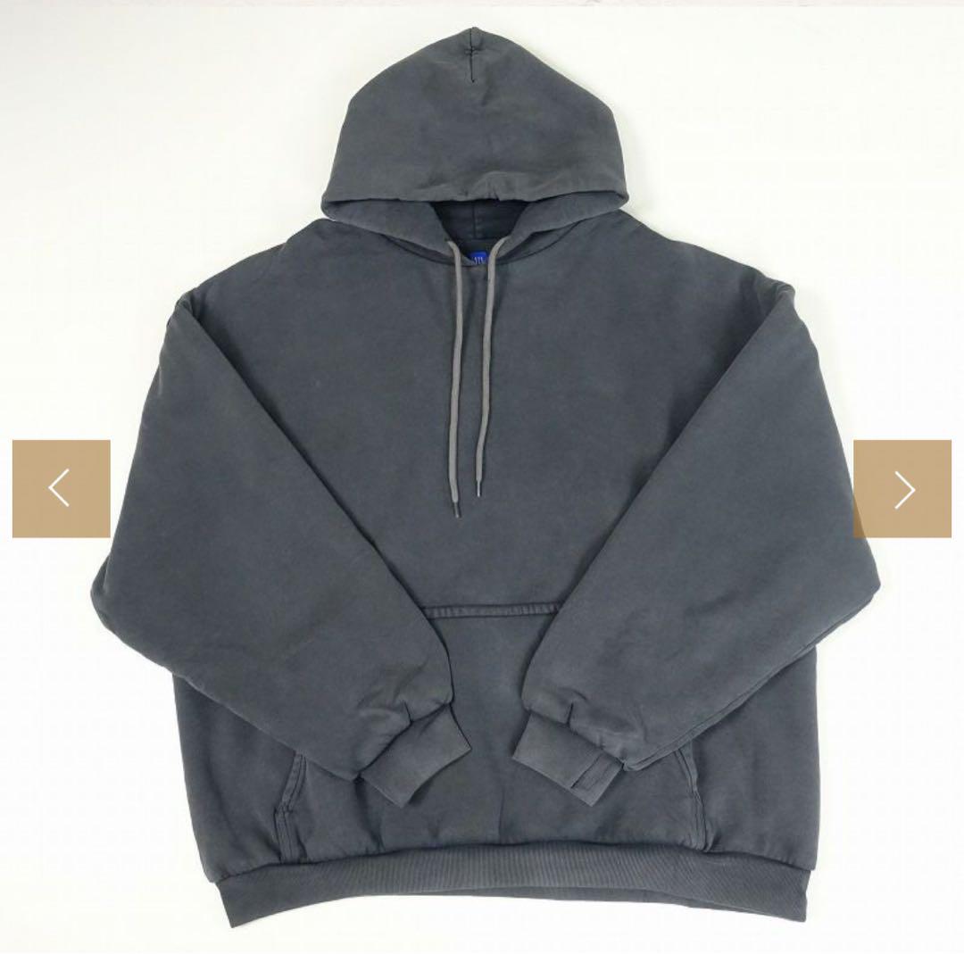 Yeezy&GAP PULLOVER HOODIE フェードBLACK