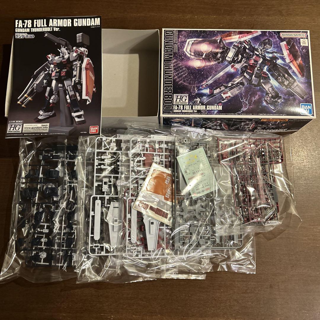 1/144 HG ガンダム サンダーボルト フルアーマーガンダム 高機動型ザク