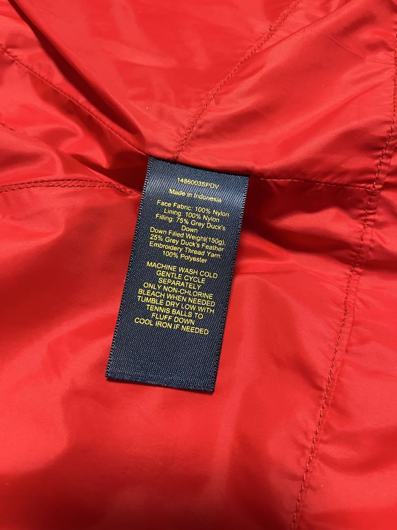 Polo by Ralph Lauren レッド ダウンベスト M
