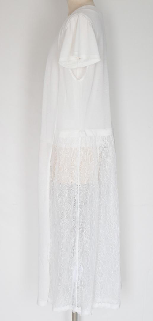 割引購入 新品【スーパービューティー】春夏羽織り ビジュー釦 ロング トップス