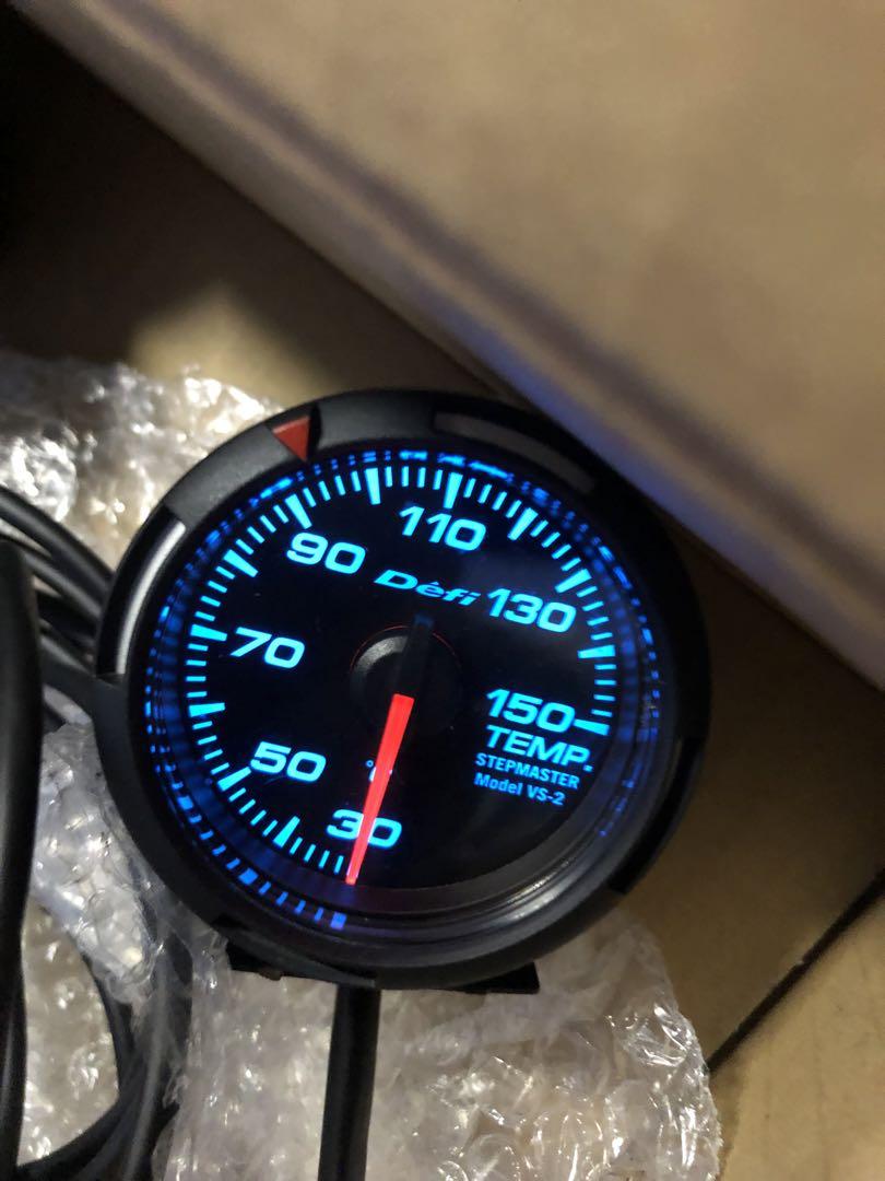 デフィRacer Gauge 52φ ブルー
