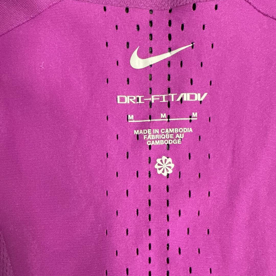 Nike エアロスイフト 紫 Mサイズ 陸上用シャツ
