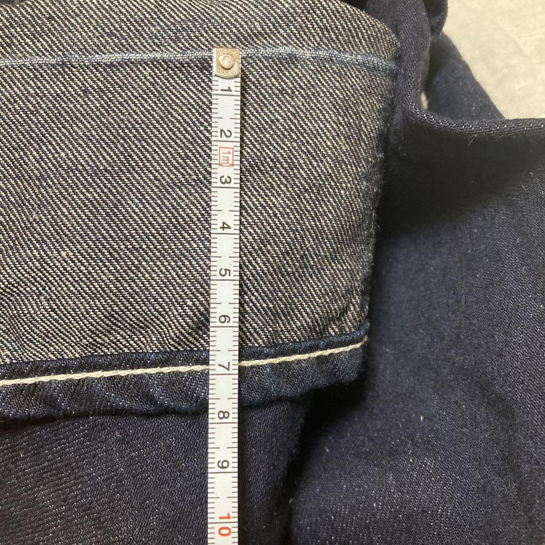 ワイドパンツ indigo