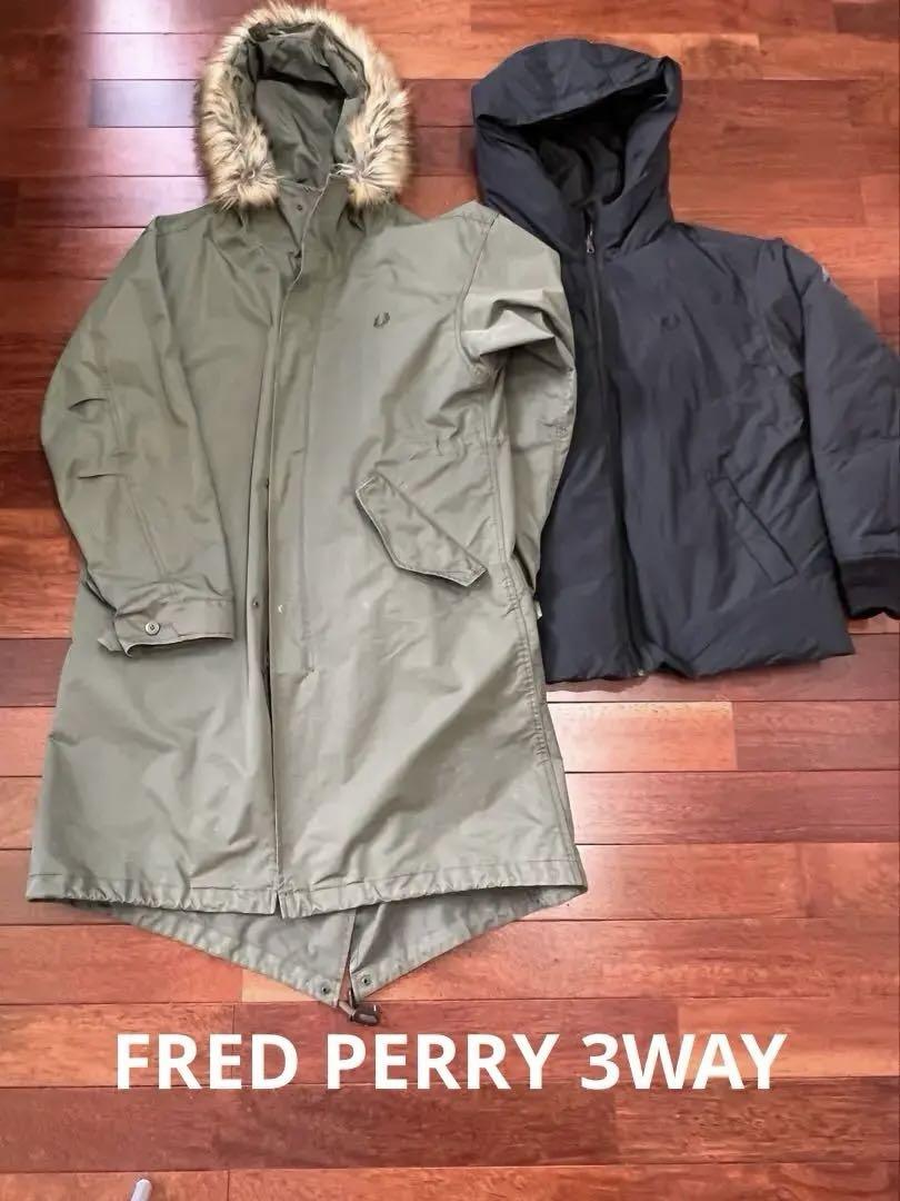 FRED PERRY フレッドペリー モッズコート 3way