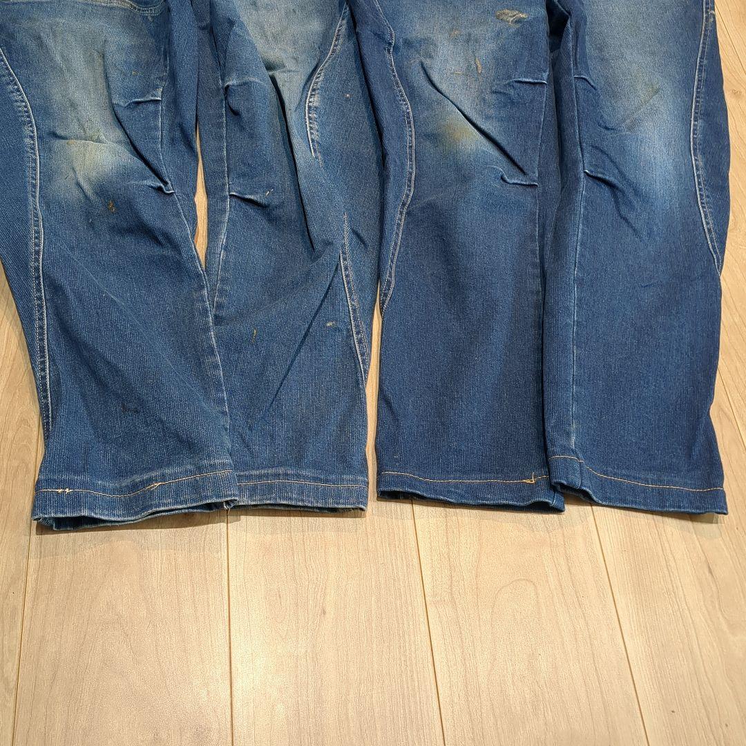 寅壱 デニム 上下　2セット　Ｌ