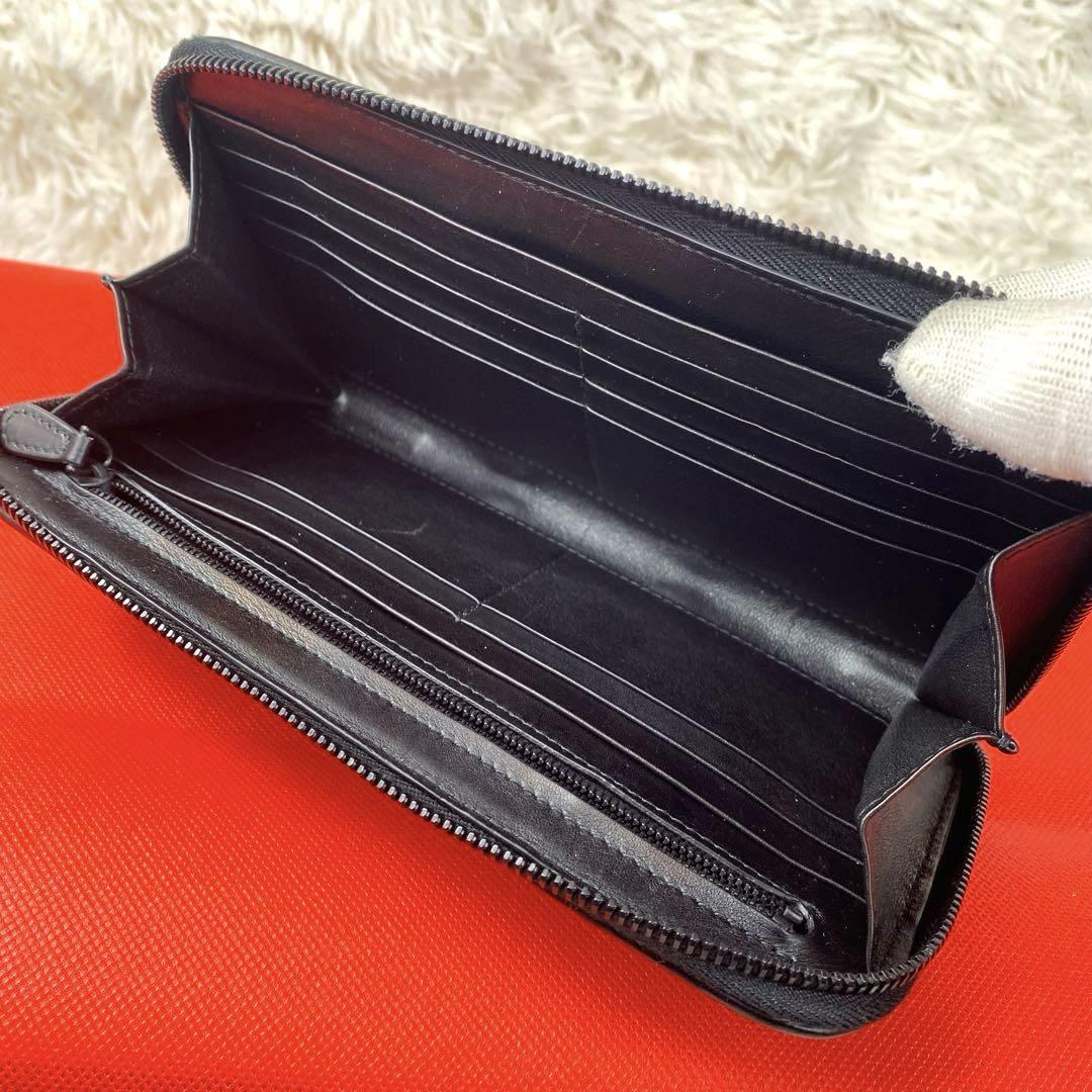 ラウンドジップ 長財布