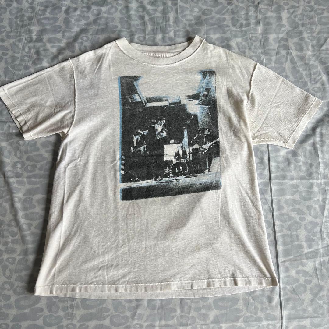 80s R.E.M. GREEN Inside-out 古着TシャツL LABORATORY BERBERJINR