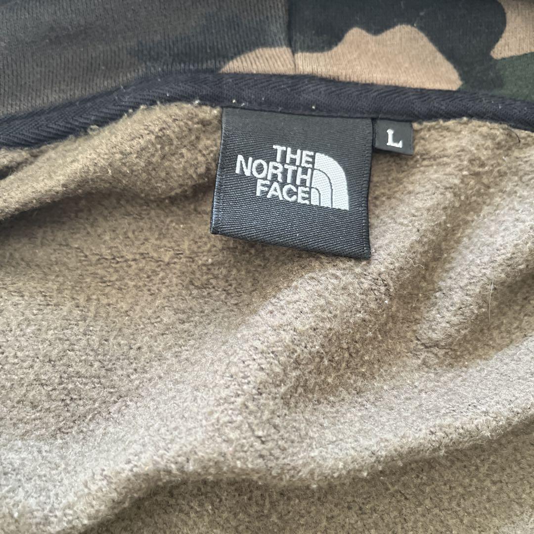 THE NORTH FACE カモフラージュ フルジップパーカー サイズL