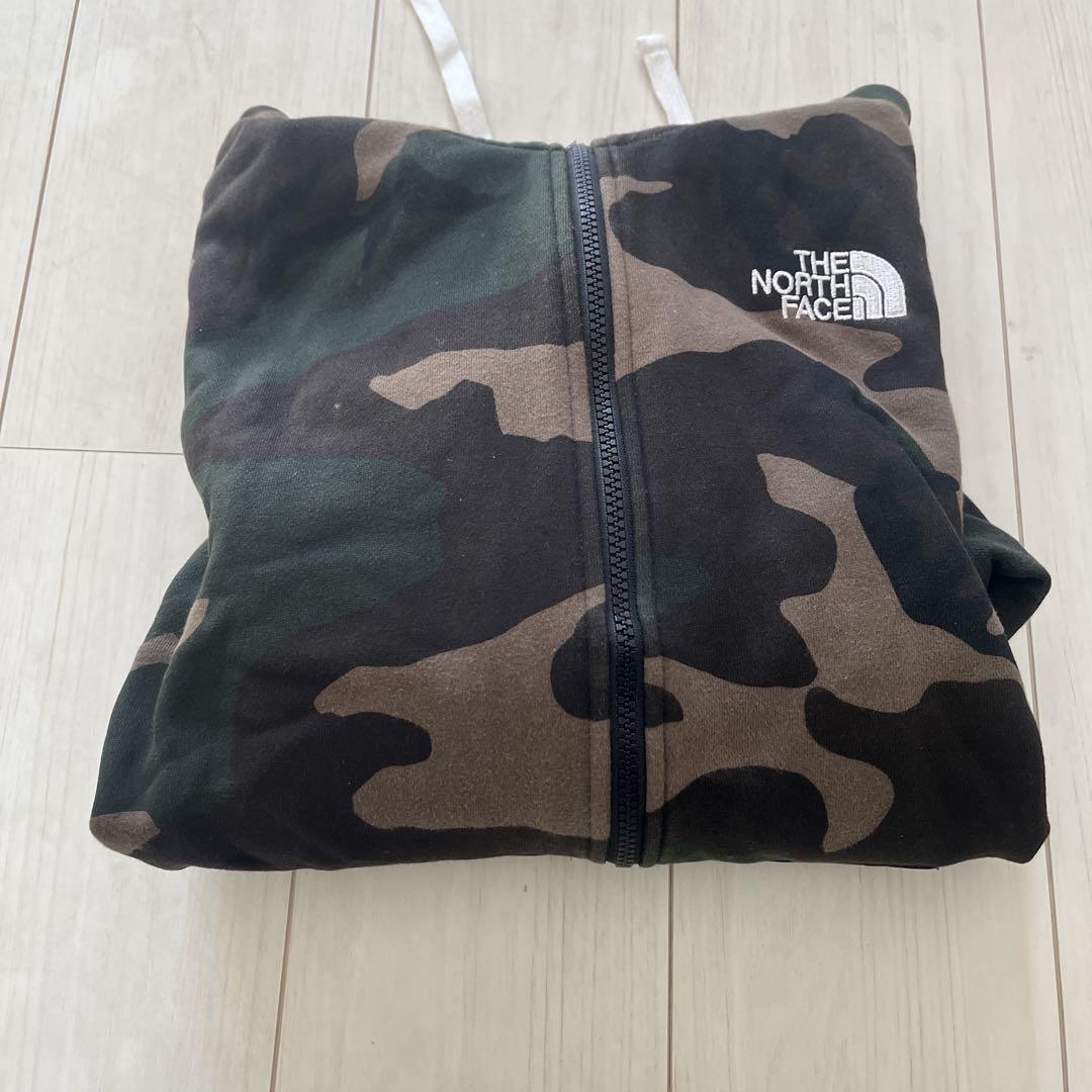 THE NORTH FACE カモフラージュ フルジップパーカー サイズL
