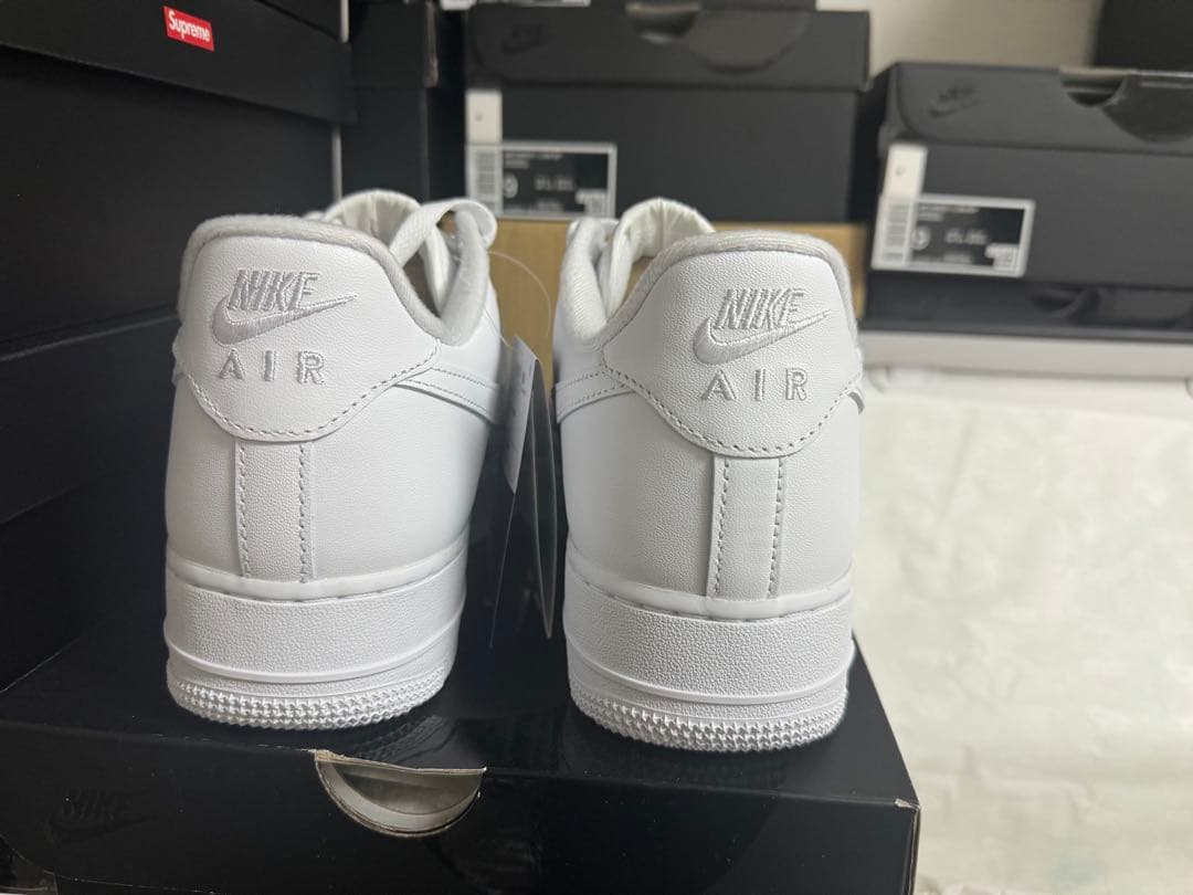 Nike Air Force 1 Supreme ホワイト-25 Nike Air Force 1 Supreme ホワイト-25