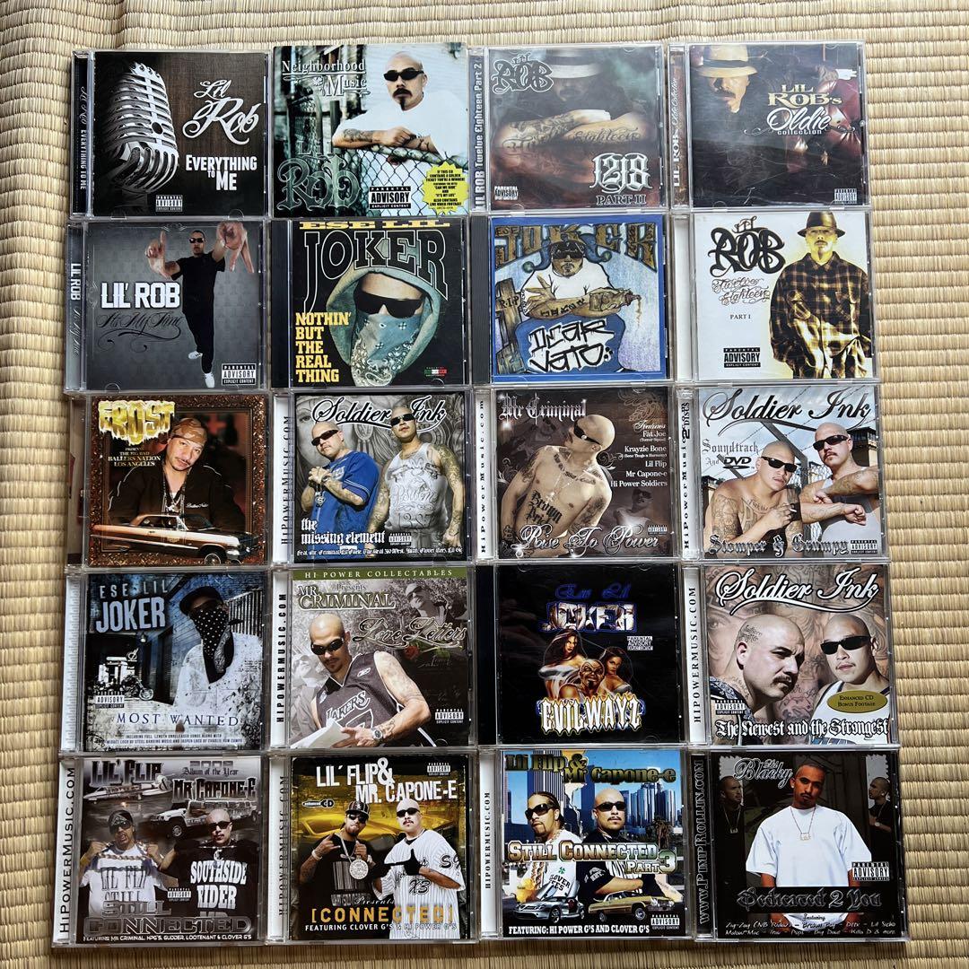 激レアChicano Rap CD 20枚セット