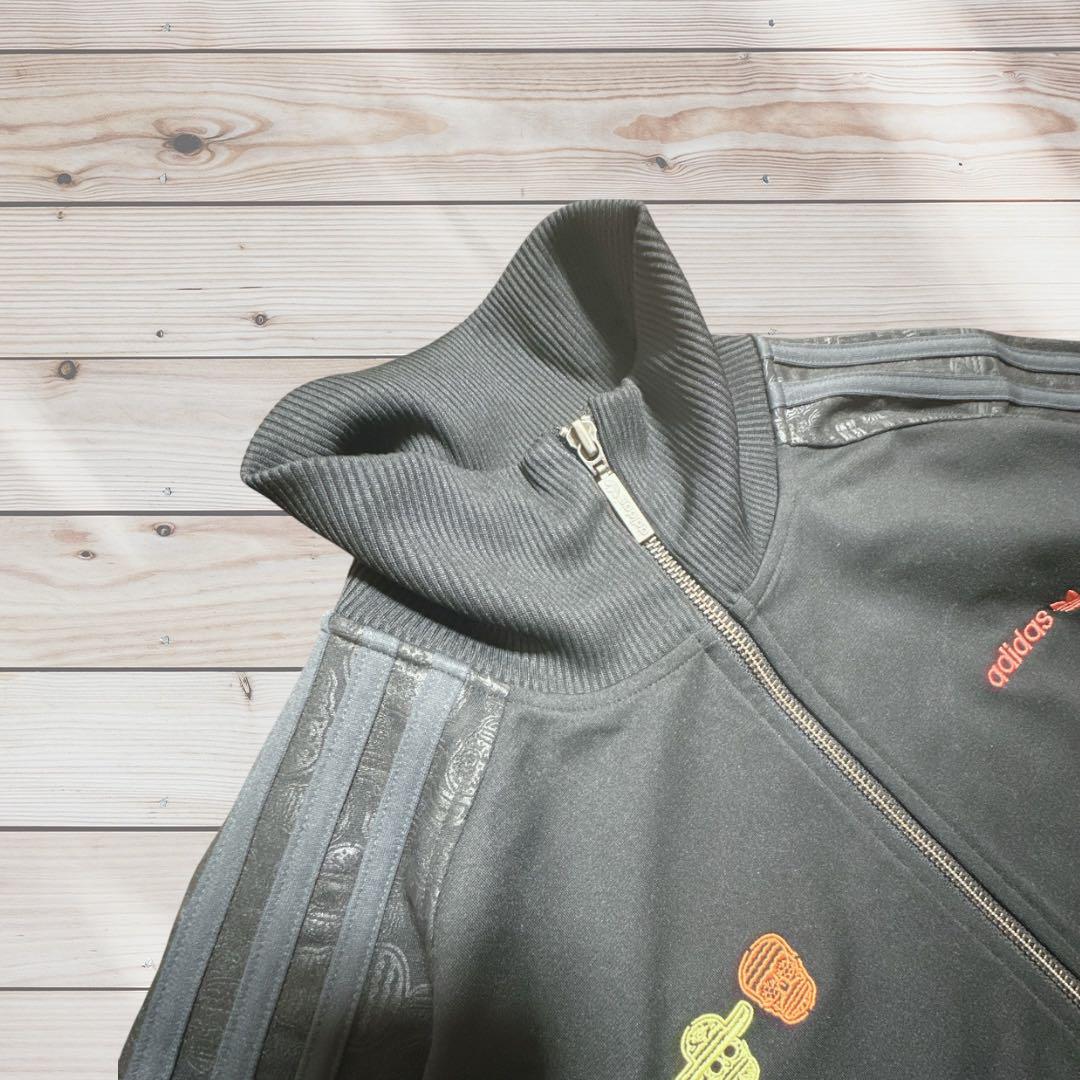 希少】adidas メキシカンスカルトラックジャケット 万国旗タグ