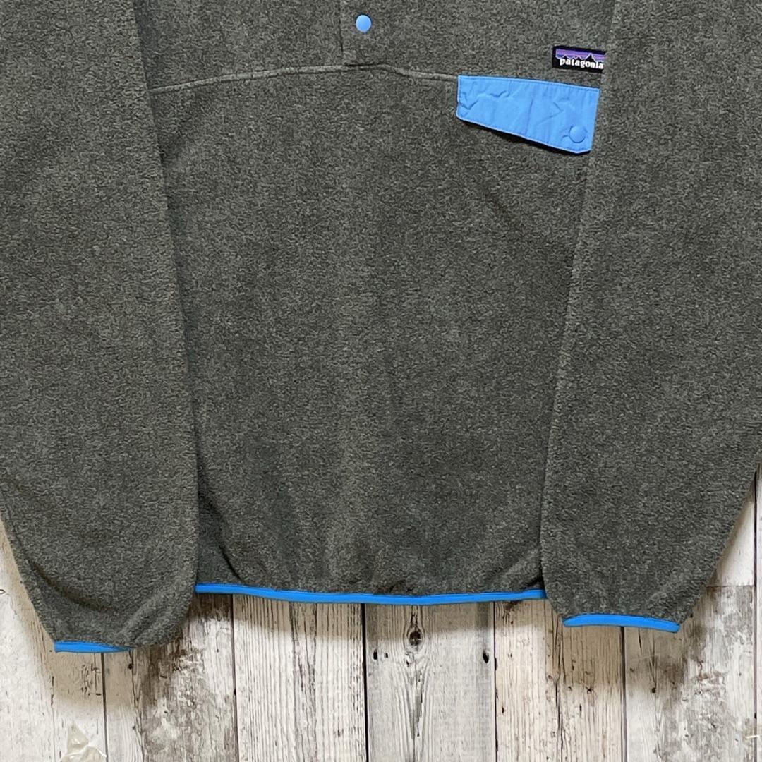 Patagoniaパタゴニア シンチラ スナップT フリース グレー XL相当.