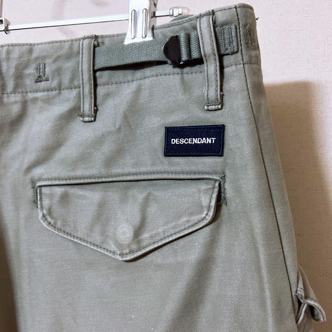DESCENDANT D-65M SATIN TROUSERS ディセンダント