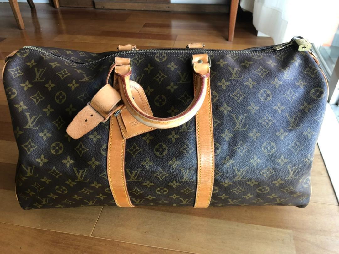 ルイヴィトン キーポル50 ボストンバッグ モノグラム LOUISVUITTON