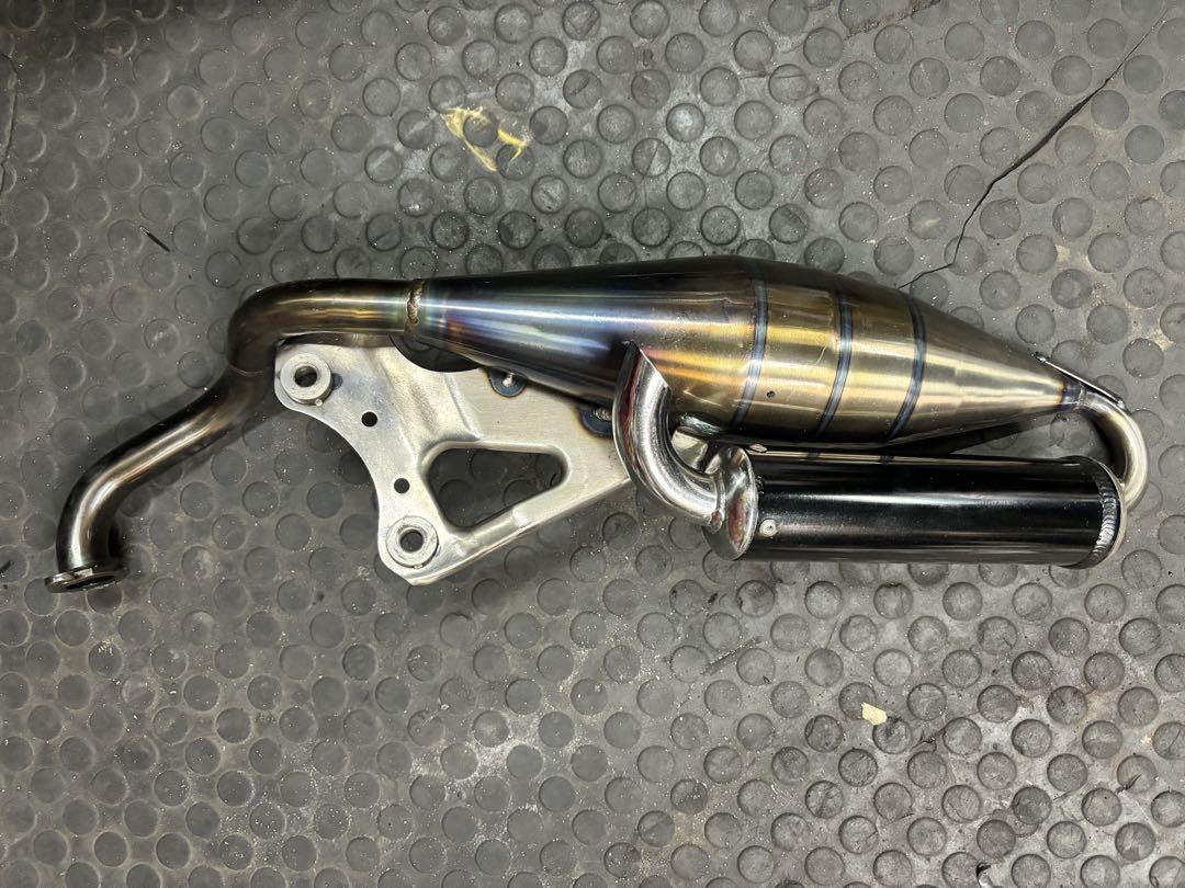 ホンダ ライブディオ AF34 AF35 ユーロチャンバー 黒