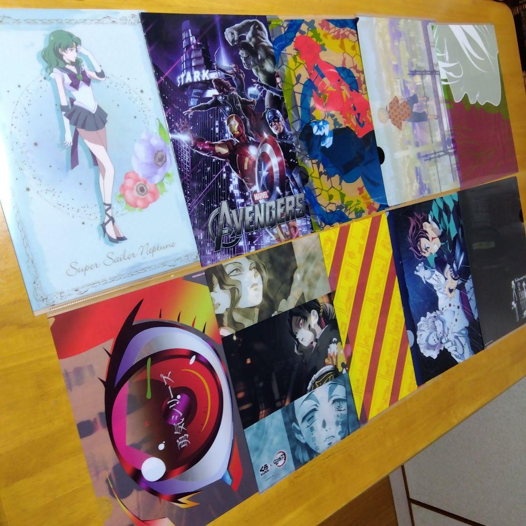 ノンジャンル　クリアファイル　大量　まとめ売り アニメ ノンジャンル A−4クリアファイル まとめ売り 大量
