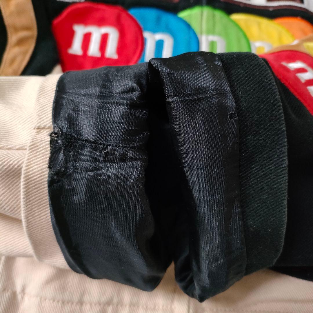 00s JH DESIGN m&m‘s ショート丈 レーシングジャケット Y2K 00s JH DESIGN m&m‘s ショート丈 レーシングジャケット Y2K