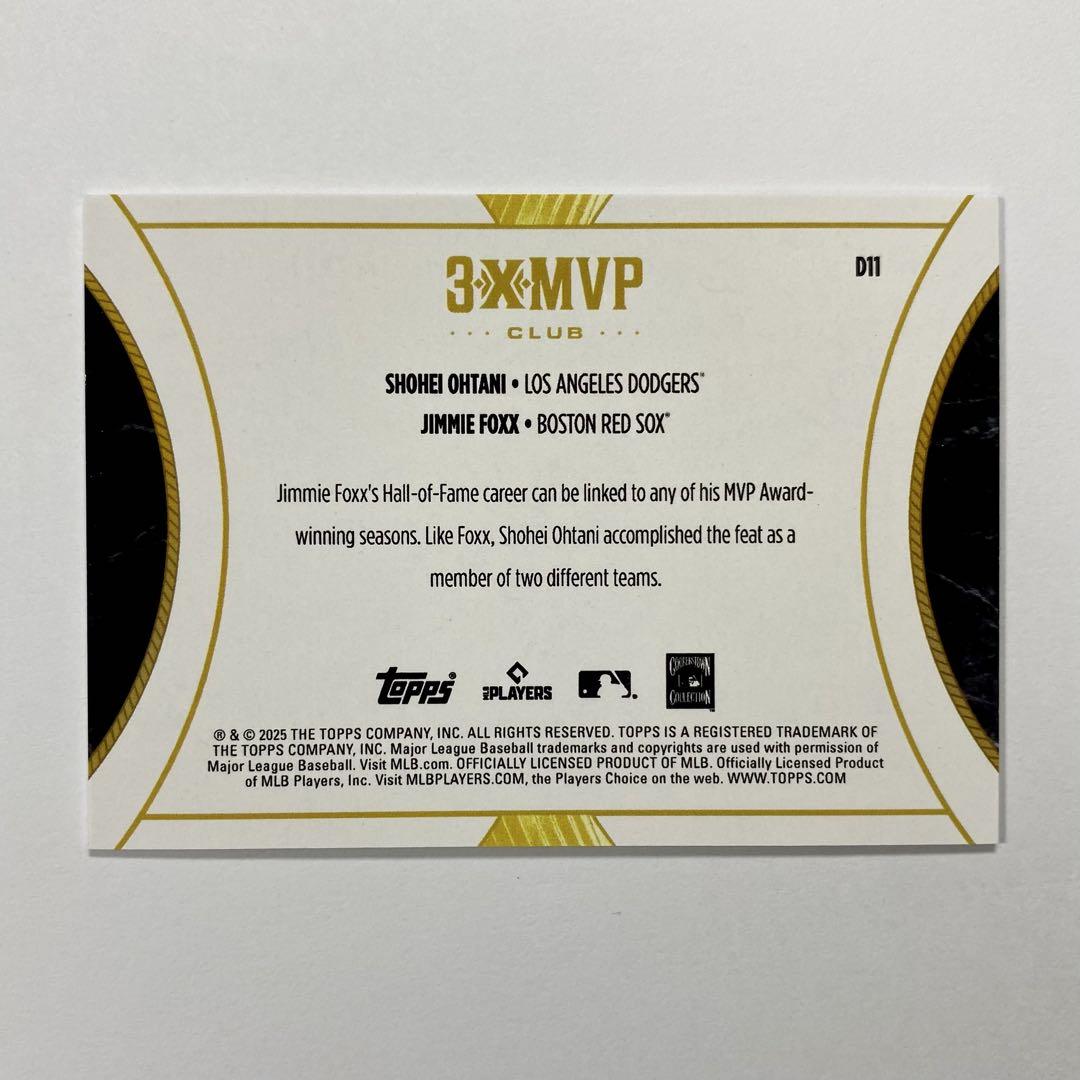17/150 大谷翔平 2025 Topps 3X MVP